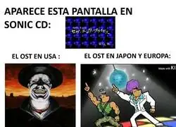El disco maldito de Sonic