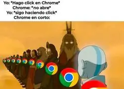 Te odio, Chrome