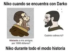 Niko no estaba para dar lecciones