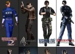 Leon en todas las entregas de Resident Evil. Bienvenido de vuelta