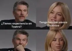 Experiencia en el teatro