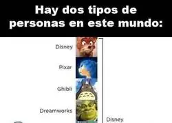 Los diferentos equipos animadores