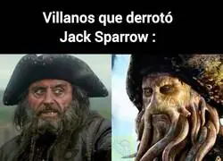 Los villanos de Jack Sparrow
