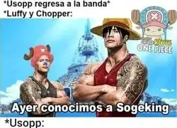 Usopp no nos va a creer