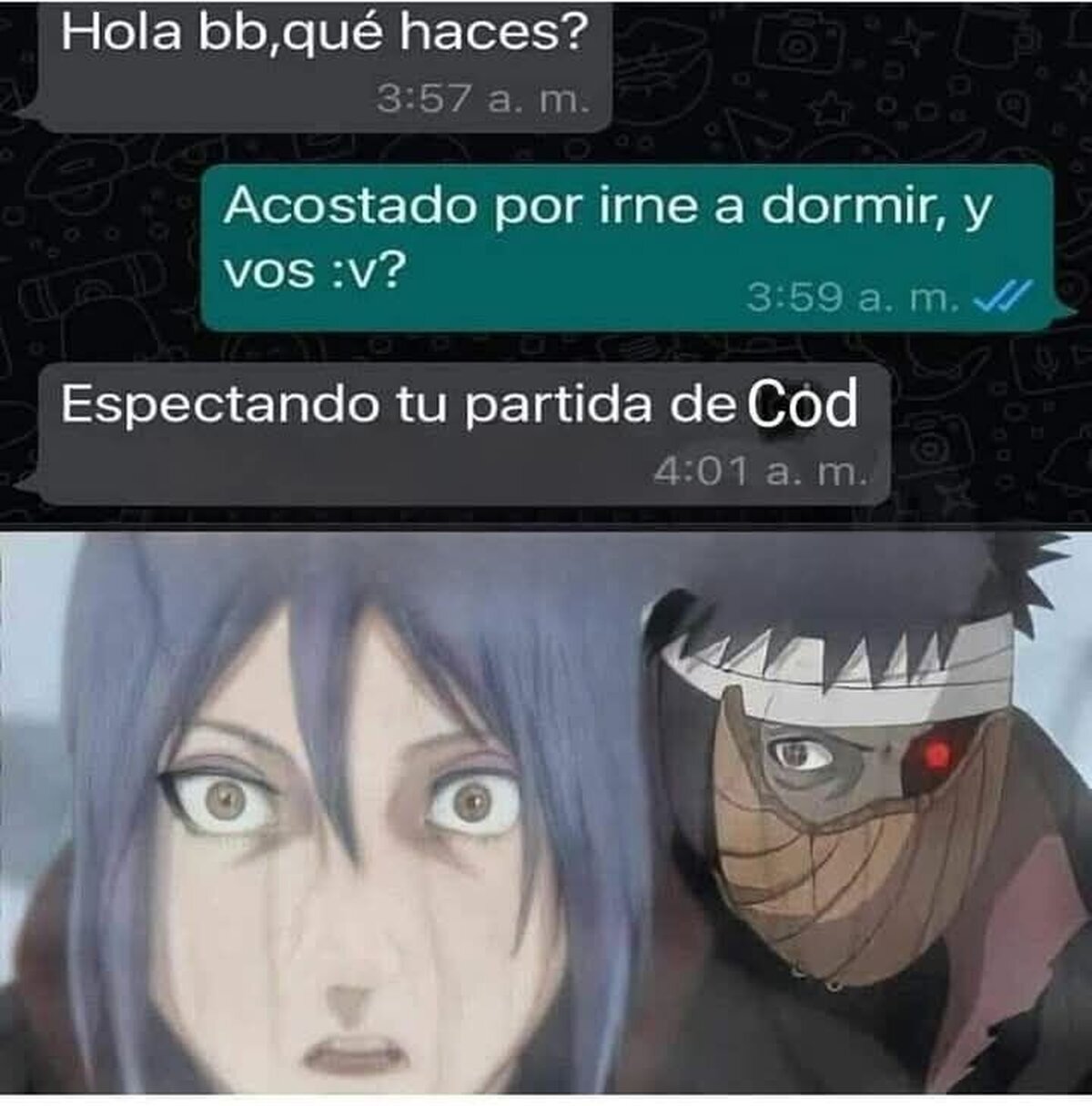 Este es un error de novato que no vuelve a cometer