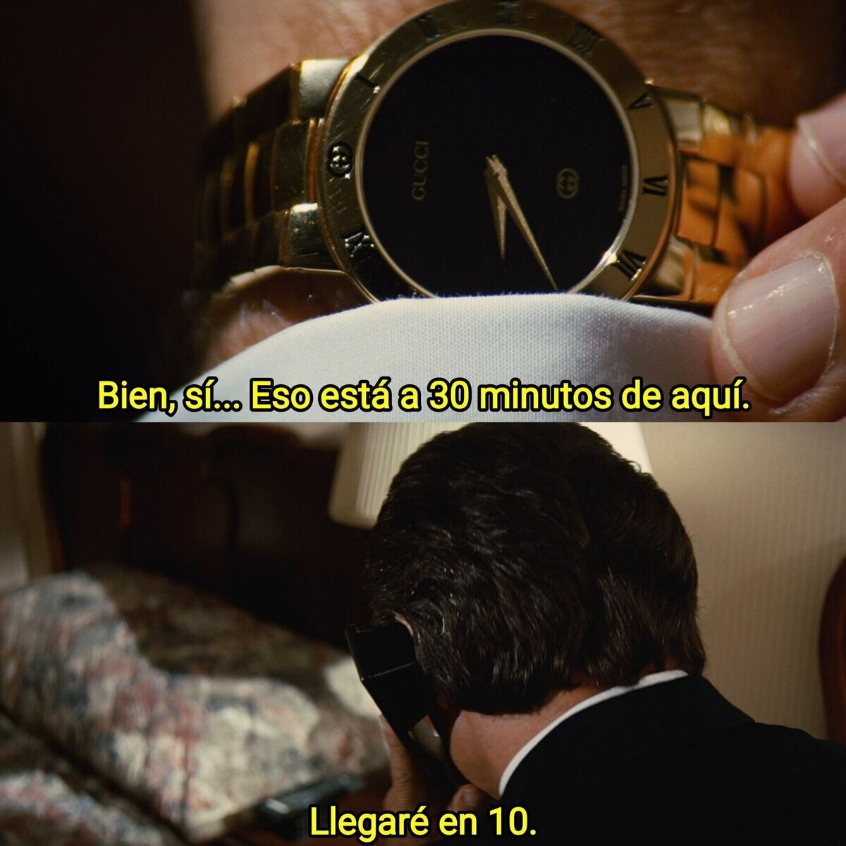 "Soy Winston Wolf. Resuelvo problemas." Ufff...