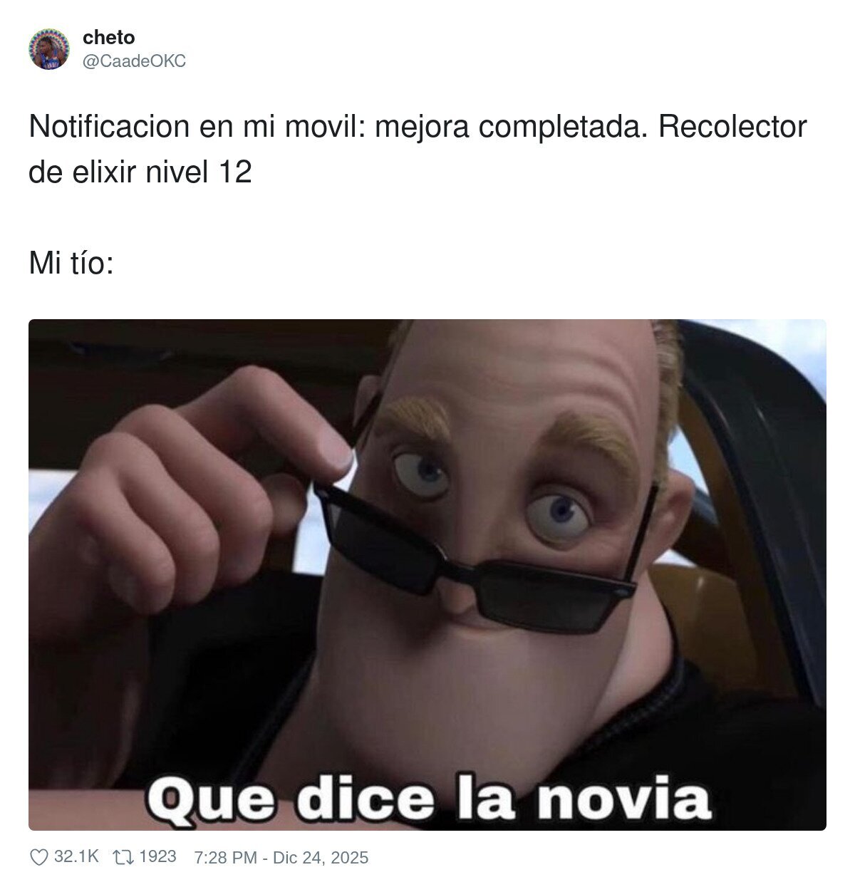 Las tienes locas, sobrino