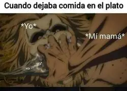 Sin dejar una migaja