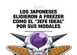 Se&ntilde;or Freezer, el mejor jefe