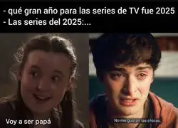 Algo pasa con estas series