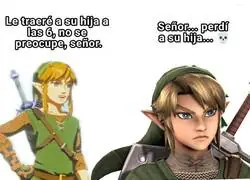 Que despistado  es el Zelda