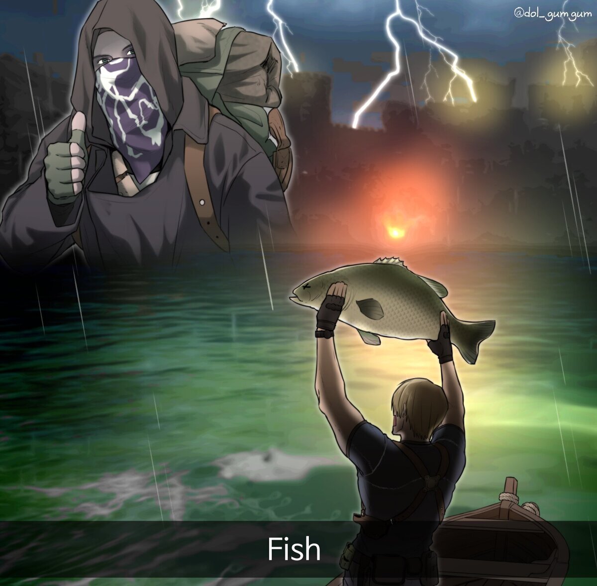 Aqu&iacute; est&aacute; tu pescado, Buhonero