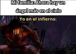 El angelito en el ciel