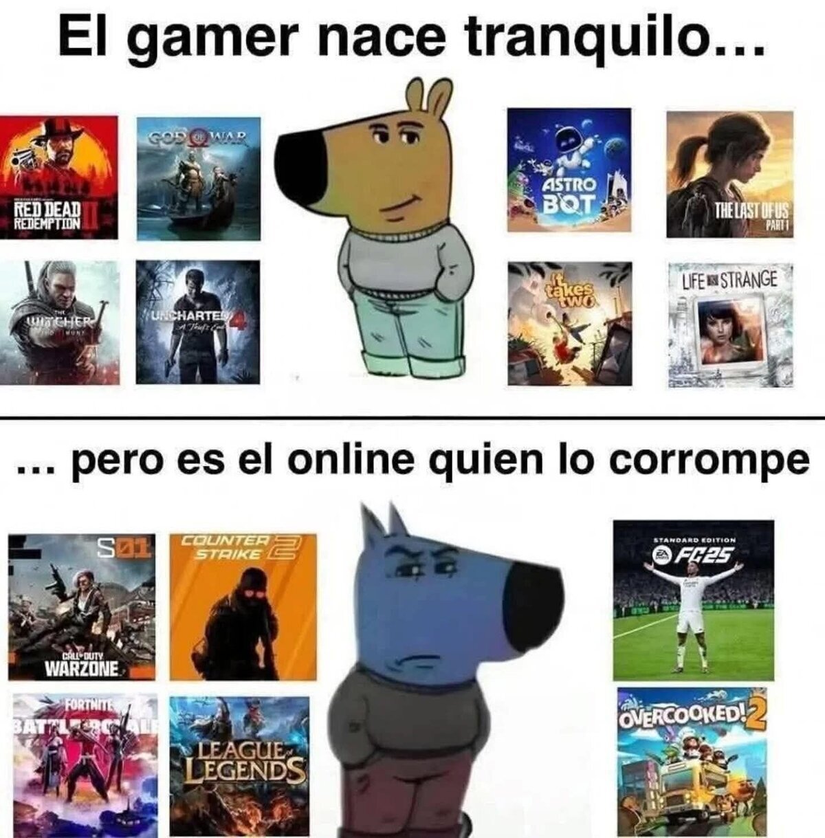 Siempre es el maldito online