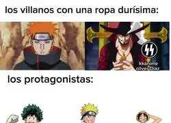 &iquest;Pero quien viste a estos t&iacute;os?