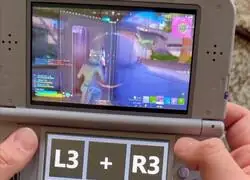 Un modder ejecutando Fortnite en una Nintendo 3DS