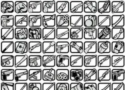Los logos de armas en San Andreas, incluso las ideas descartadas