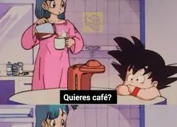 Que tierno era Goku cuando estaba descubriendo el mundo