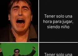 Se agradece esa hora ahora