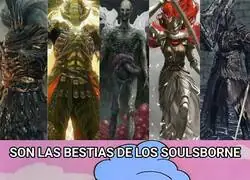 Las bestias de los Soulsborne