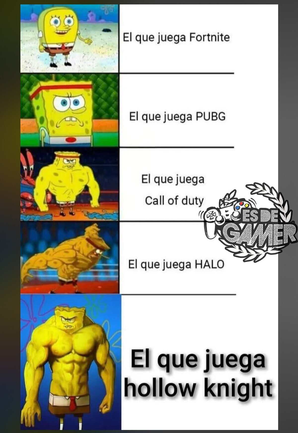 Que cada quien juegue lo que quiera