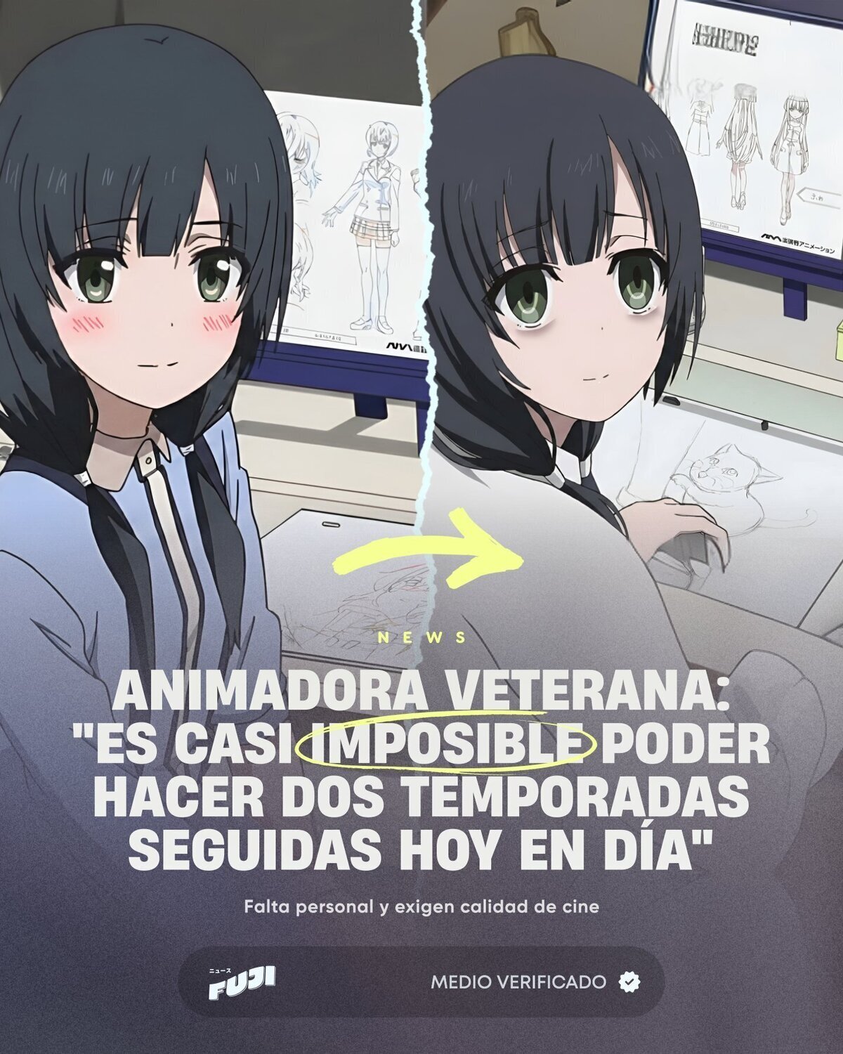 Es por esto que escasean los animes largos