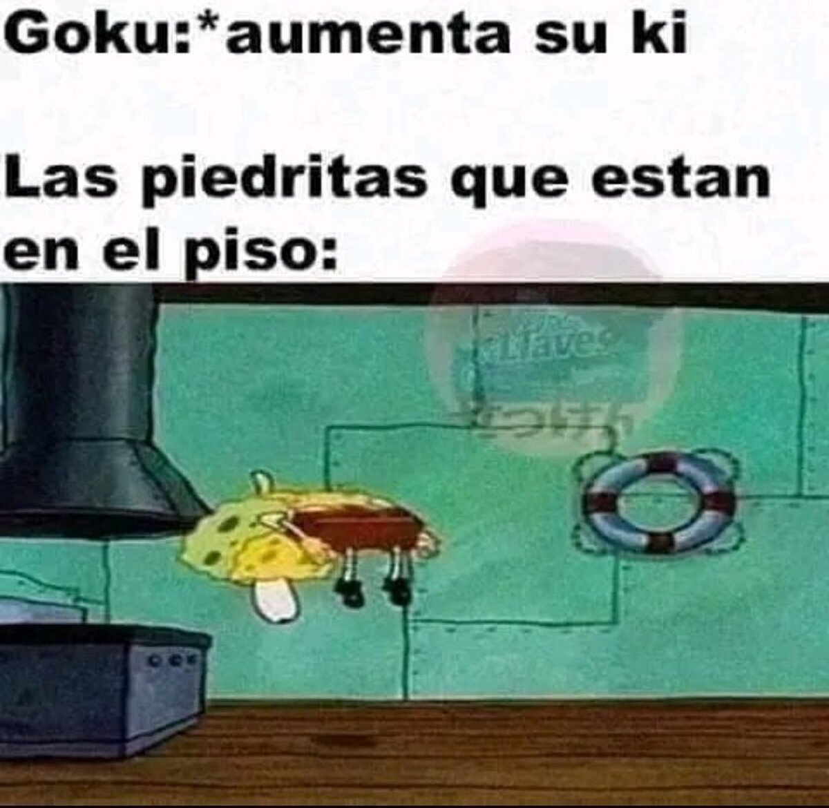 Las piedras levitando