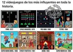 Los juegos m&aacute;s influyentes de la historia