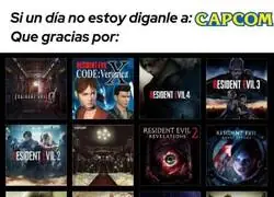 Gracias a Capcom