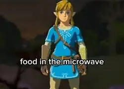 La comida en el microhondas