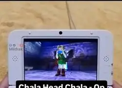 El opening de Drabon Ball Z interpretado en Ocarina of Time