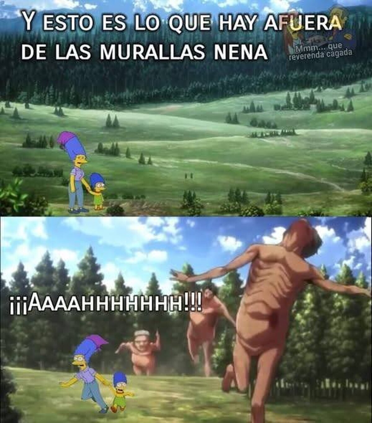Por eso no se sale fuera de las murallas