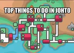 Cosas para hacer en Johto: