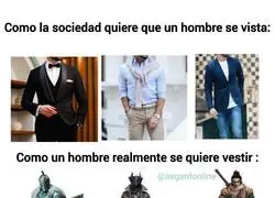 Siempre quise vestir as&iacute;