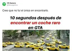 Encuentras un coche raro en GTA y de repente es la quedada oficial de ese modelo