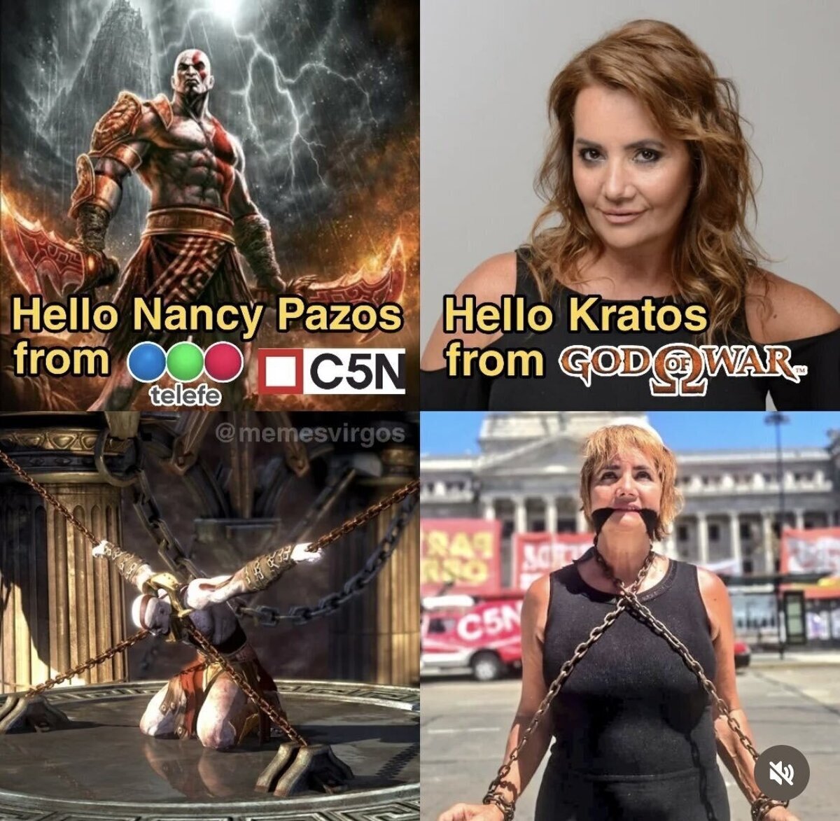 &iquest;C&oacute;mo que no es un cosplay de Kratos?