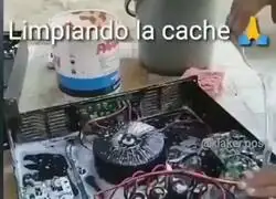 Limpiando el cach&eacute;