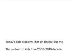 Un problema de aquella &eacute;poca