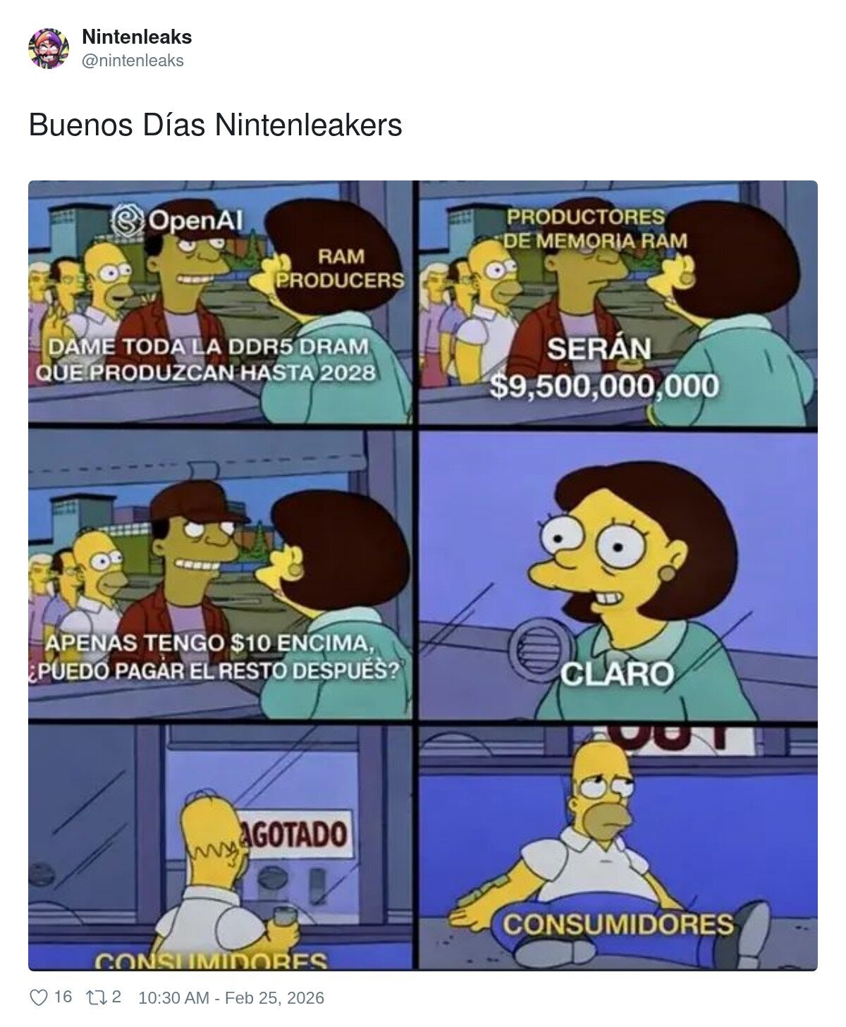 La IA comprando toda la RAM del planeta