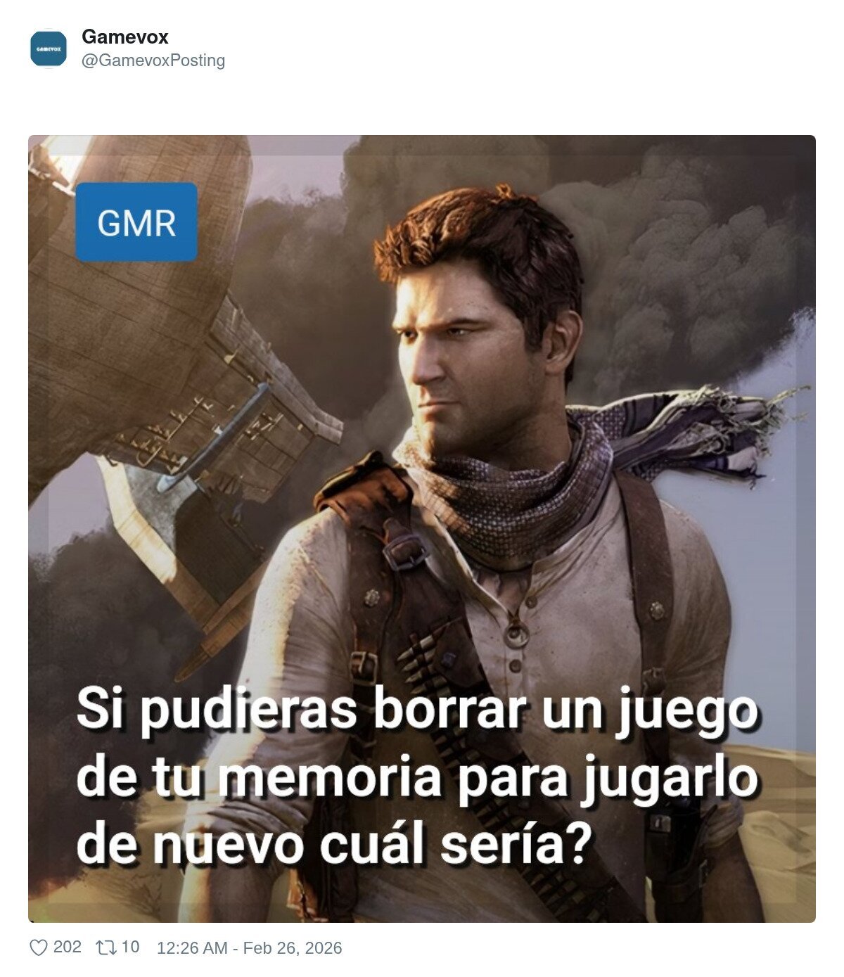 Un juego para volver a vivir