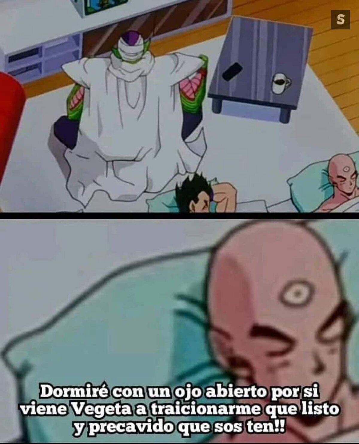 No se puede confiar en esos monos Saiyajins