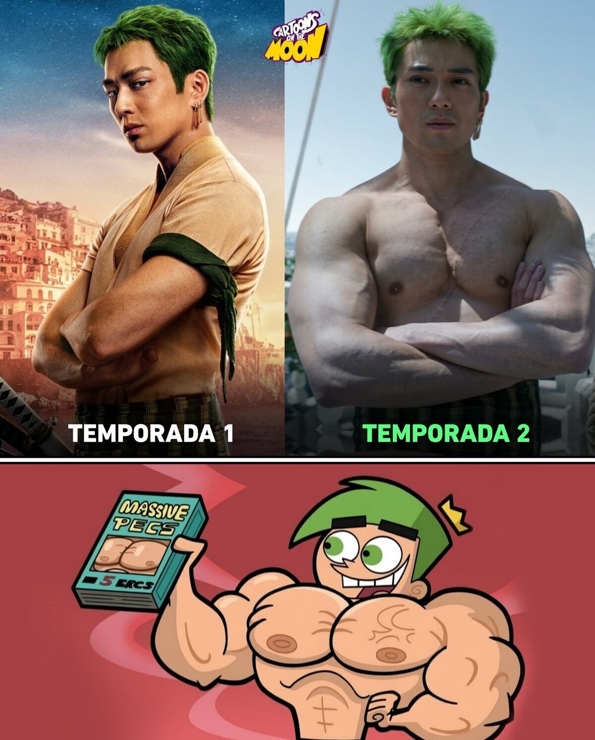 Zoro de One Piece rent&oacute; el mismo video que Cosmo