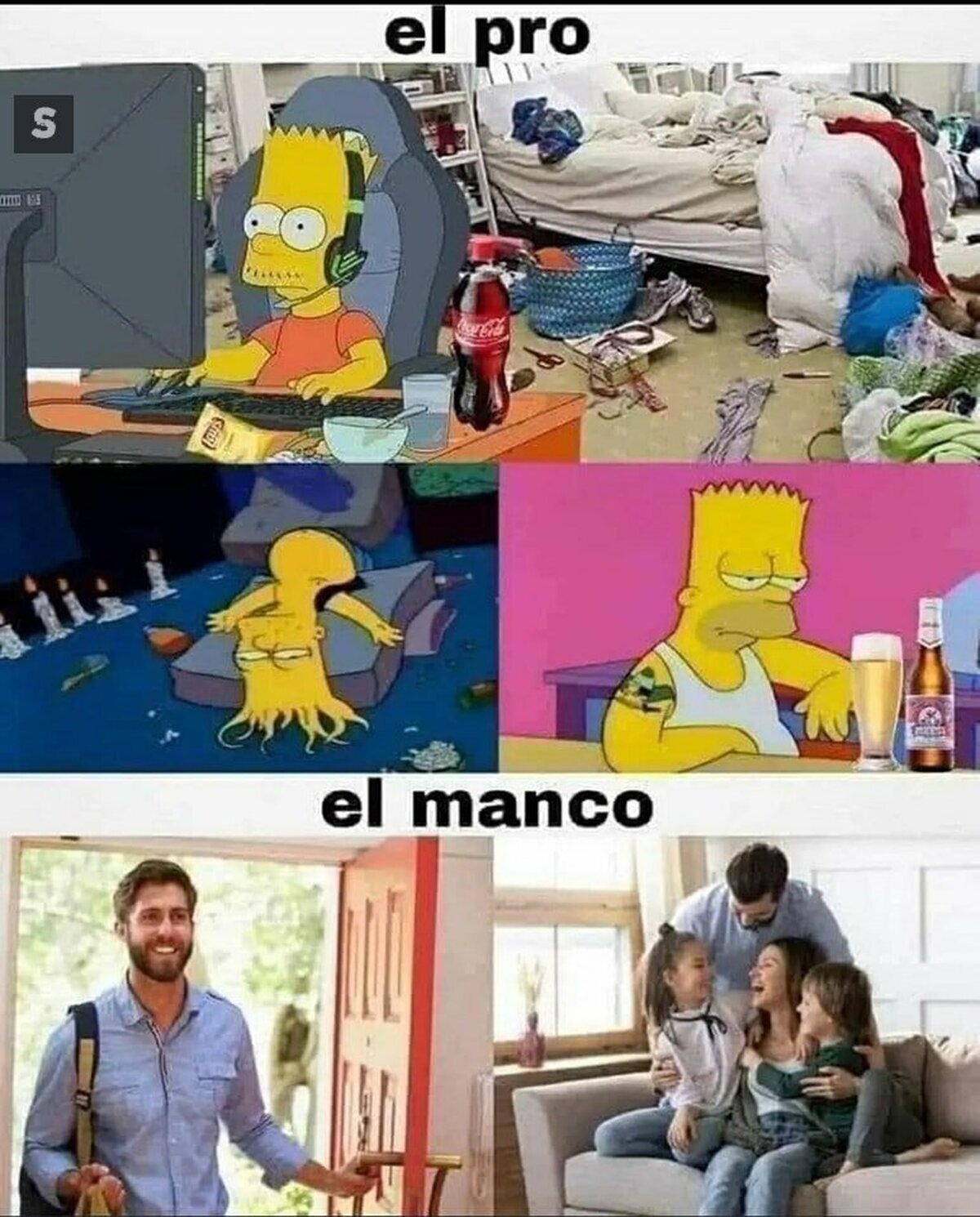 Dura realidad de los pros y mancos