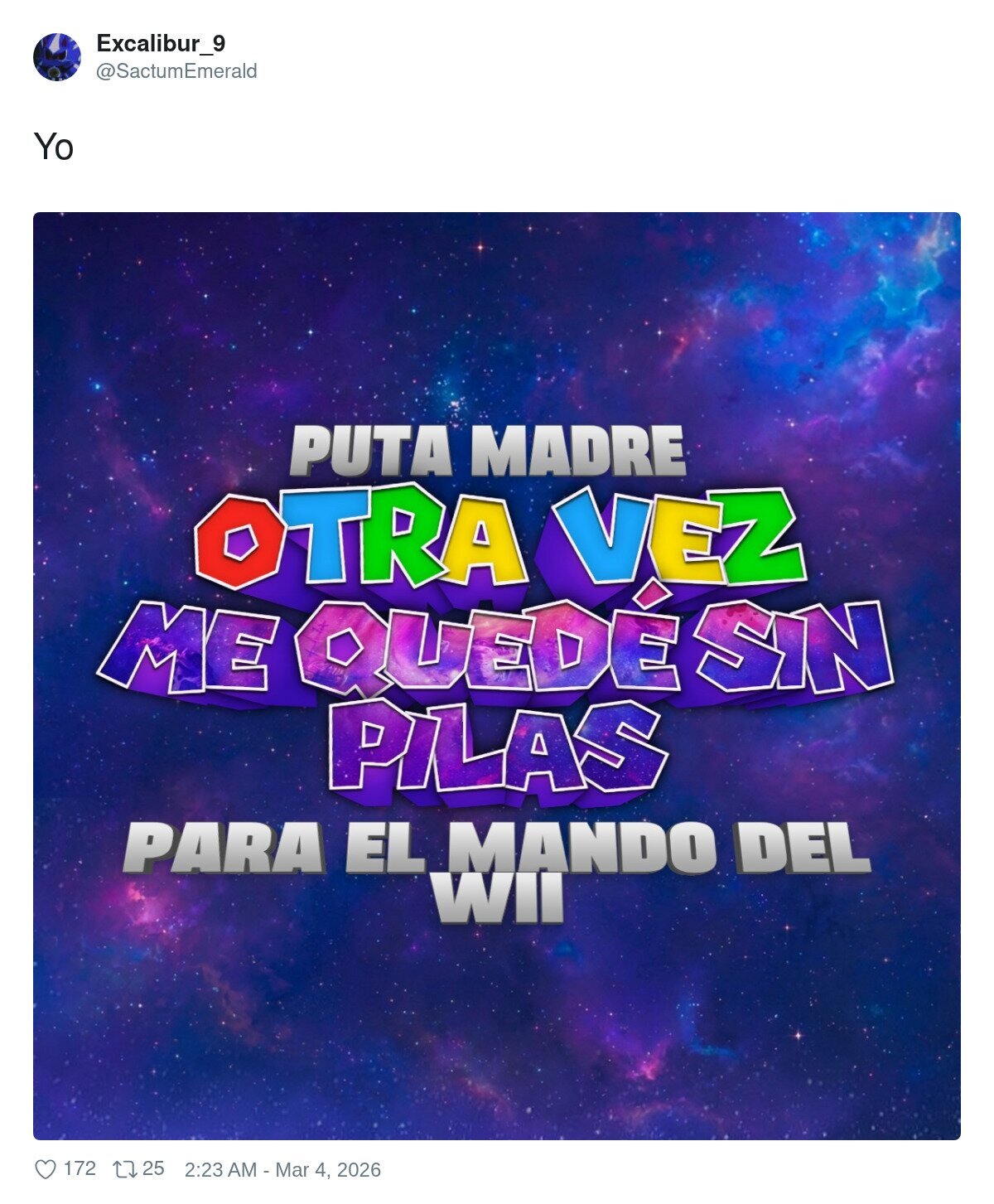 Alguna vez fui este.