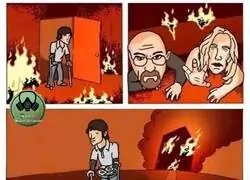 No hizo nada en toda la serie salvo comer desayunos