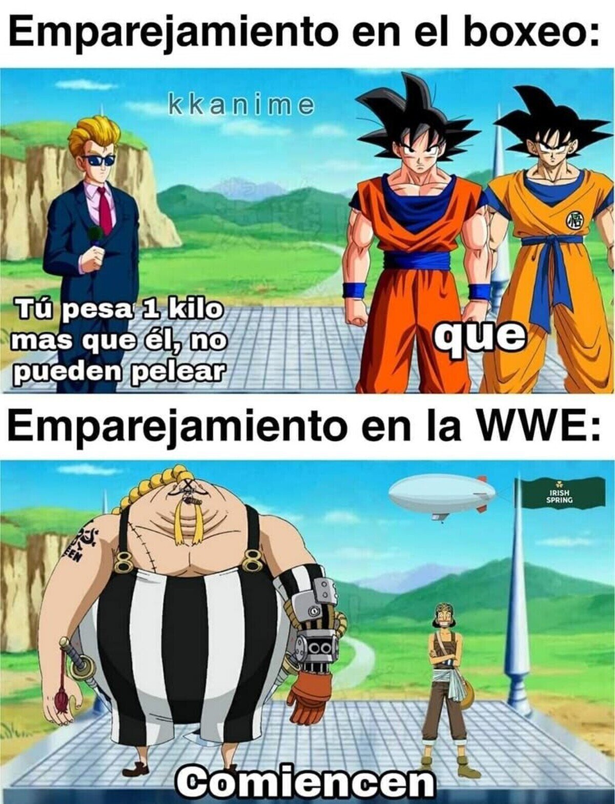 En el boxeo te miden por kilos&hellip; en la WWE te miden por fe