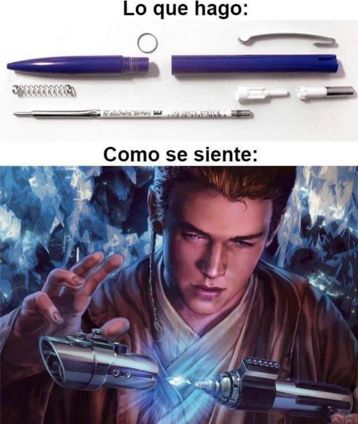 Me creo un Jedi