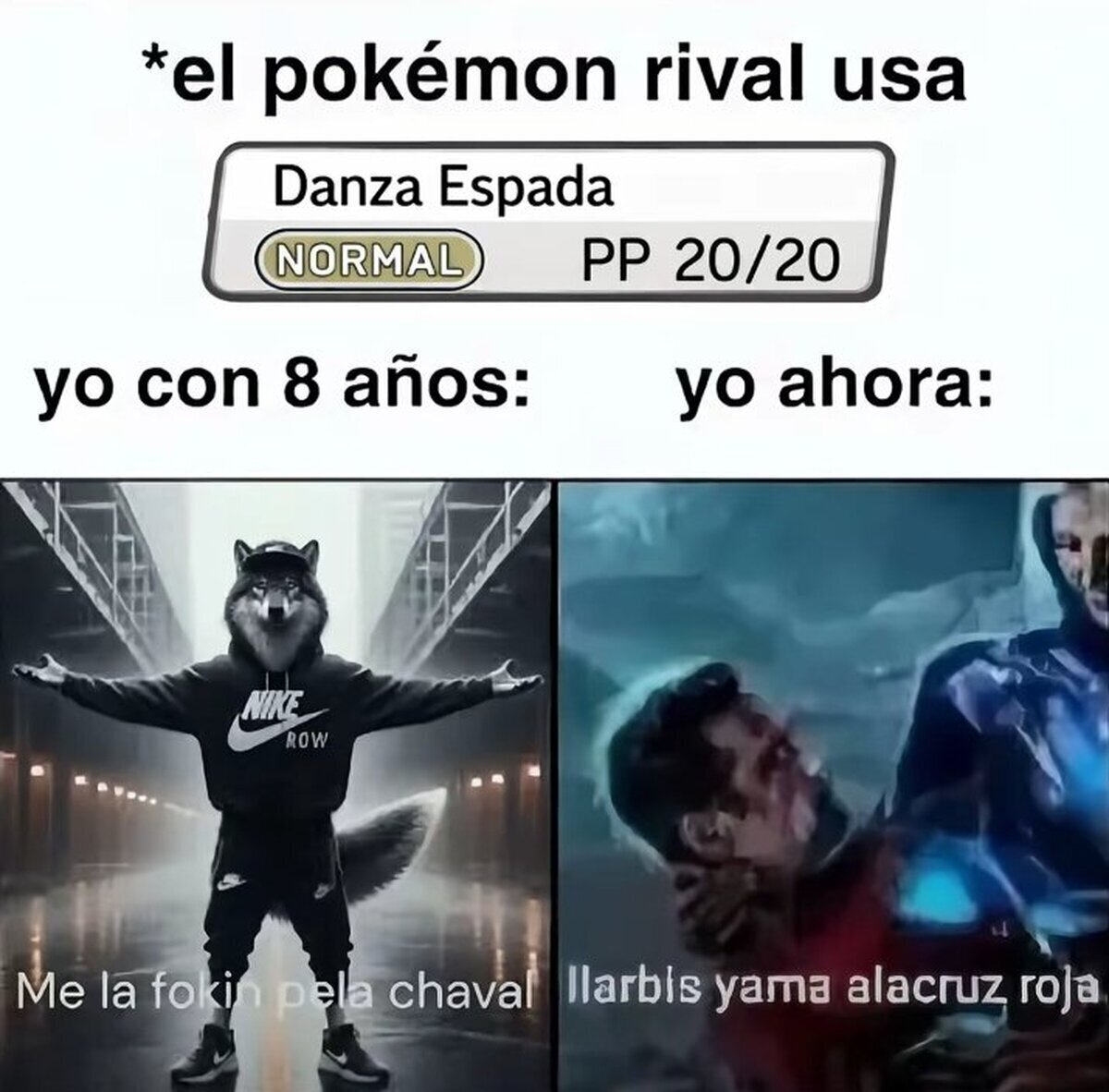 Danza espada ha quedado rota