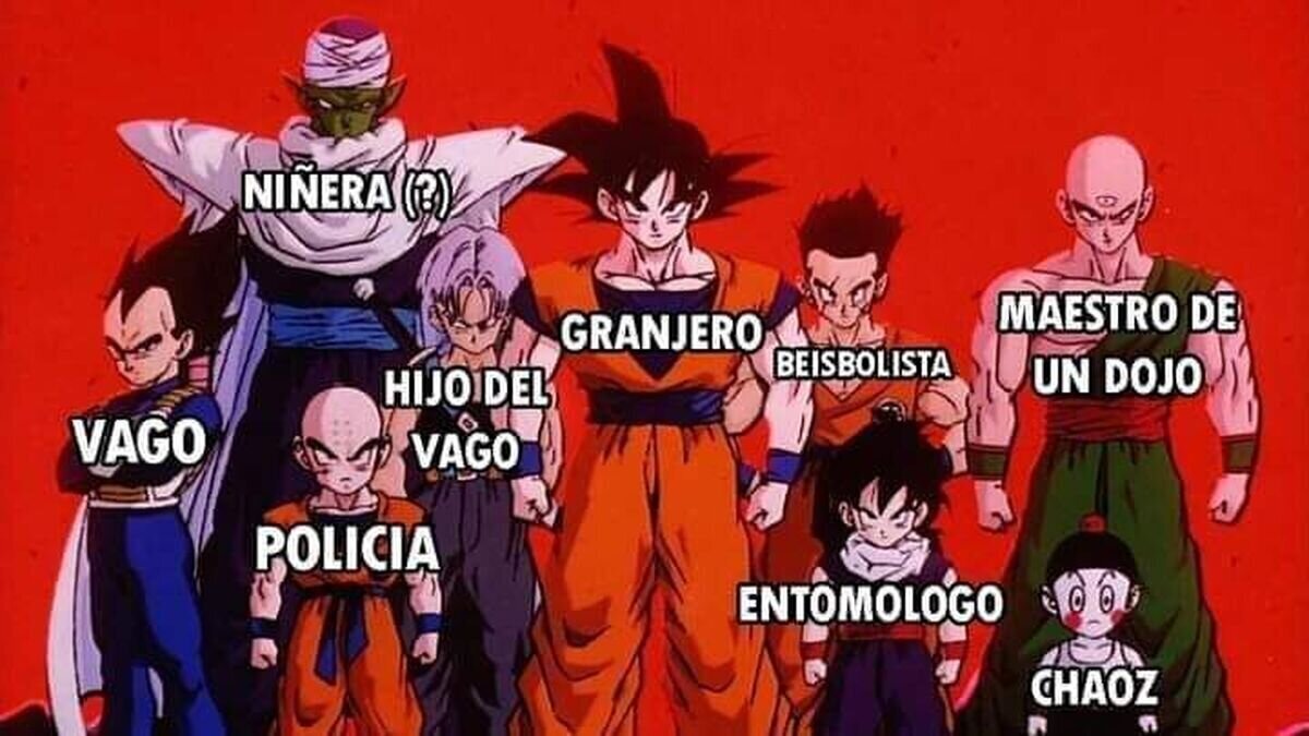 Los trabajos de los guerreros Z