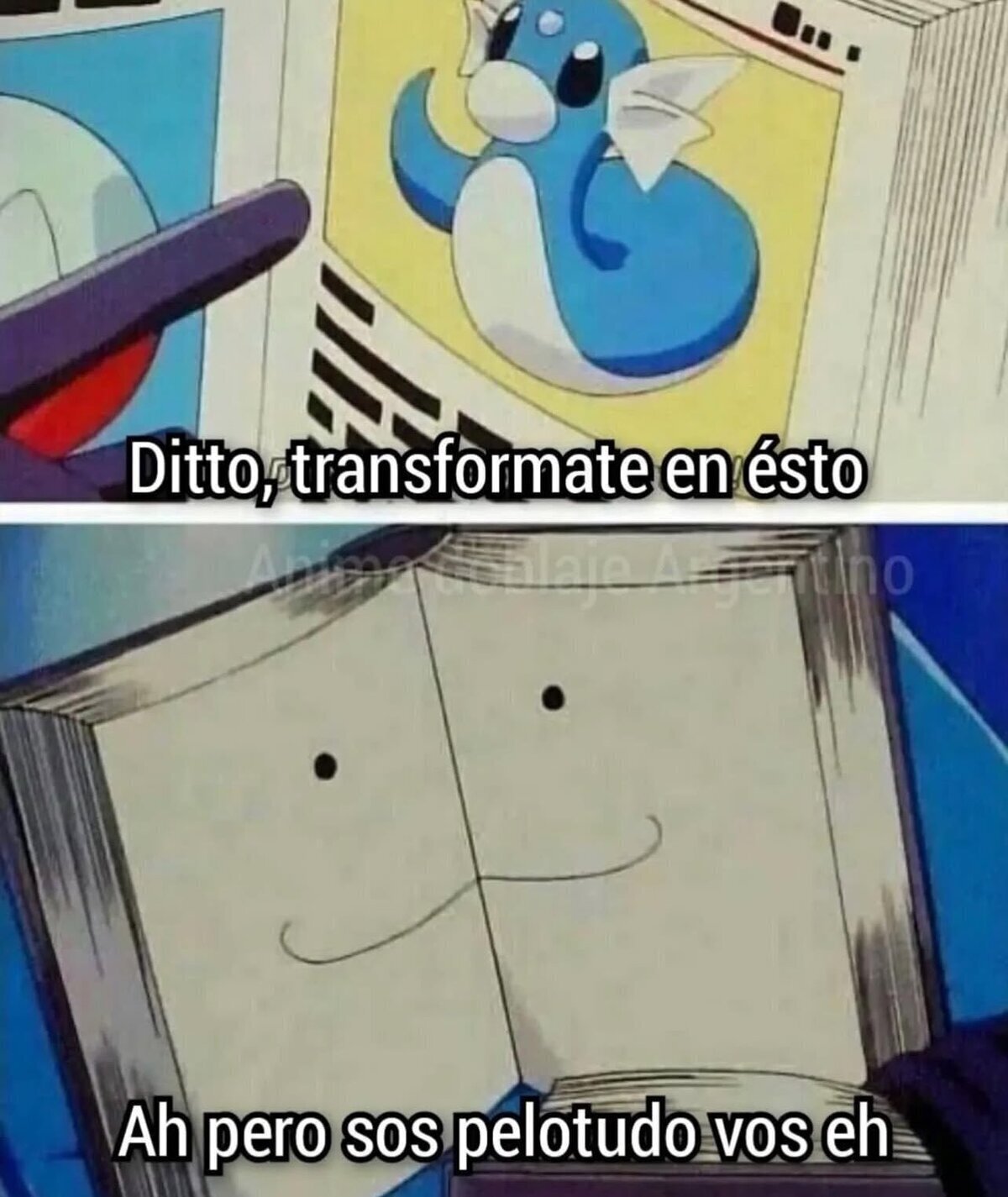 Ditto siguiendo instrucciones